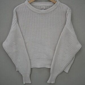 a new day Women's Cream Crew Neck Sweater